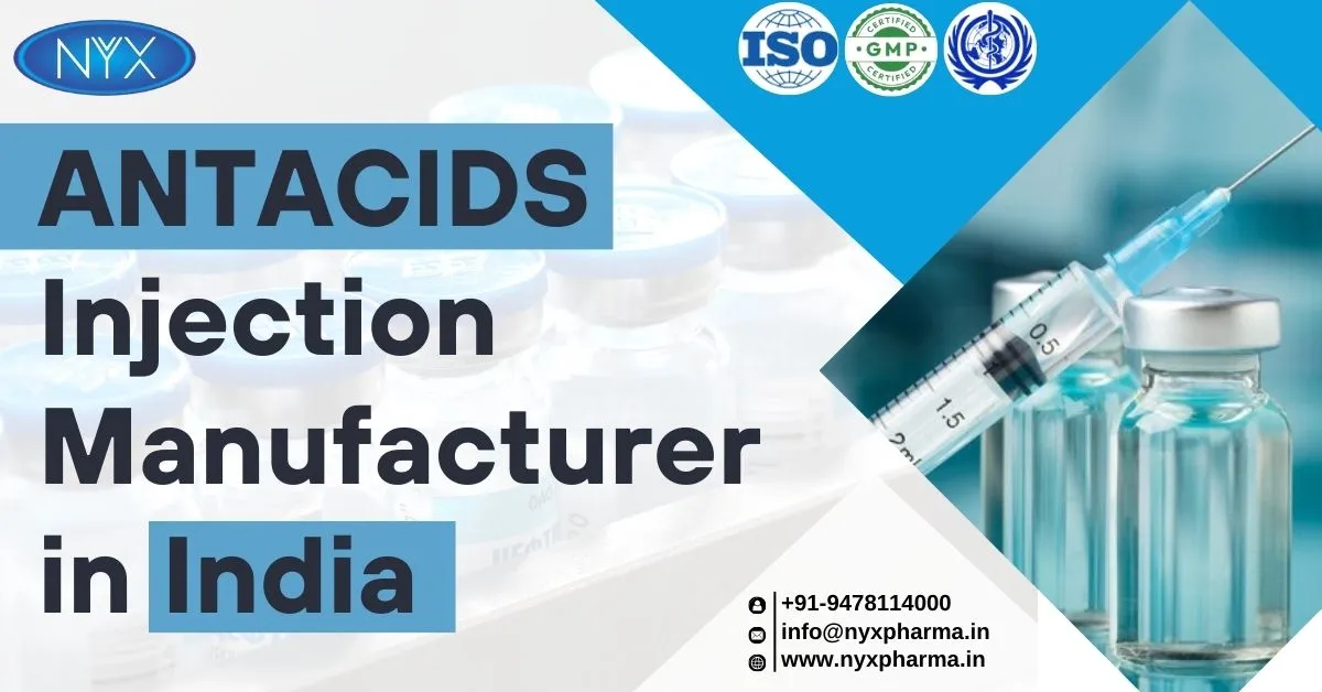 Antacids injection manufacturer in india