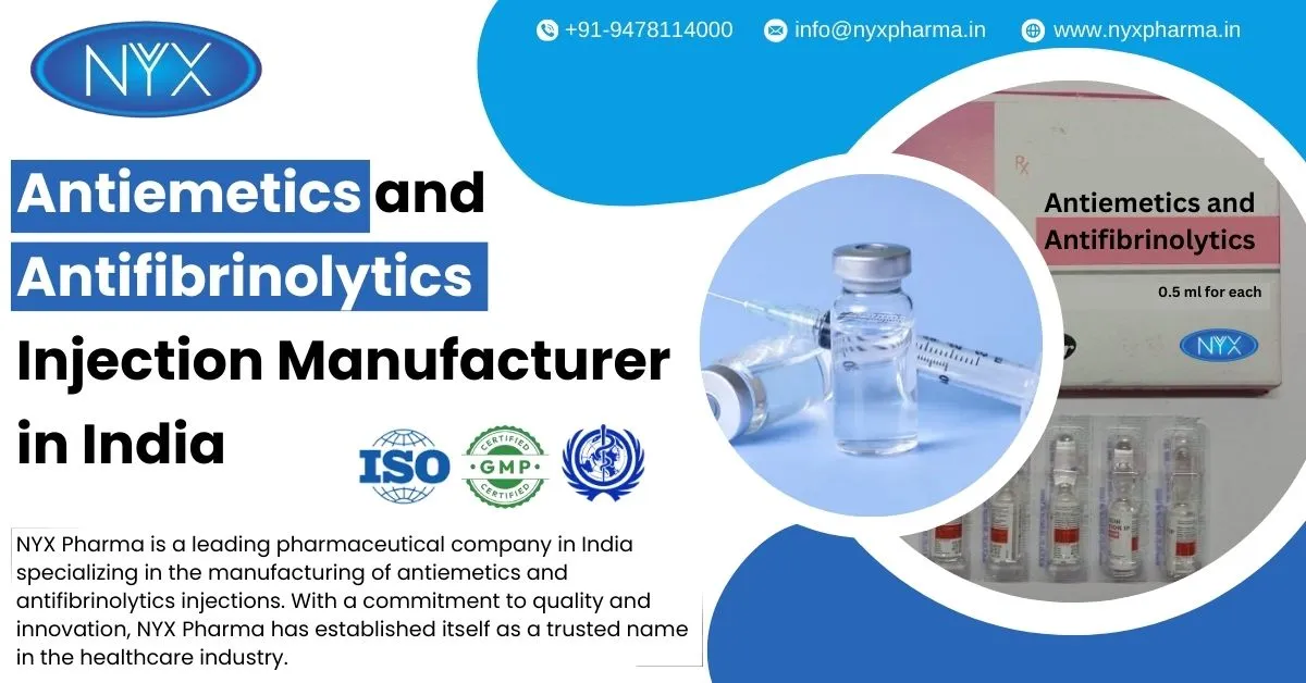  Antiemetics Injection Manufacturers in India